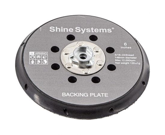 Подложка для эксцентриковой машинки Backing pad 150DA 150 мм Shine systems SS614 