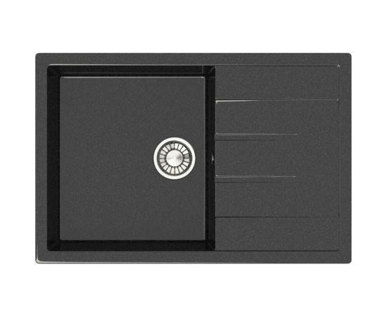 Кухонная мойка GLANZ цвет: чёрный J-161-32 