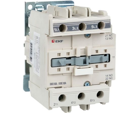 Магнитный пускатель EKF КМЭ 80А катушка управления 220В АС малогабаритный 1NO 1NC 7105686 ctr-s-80-220 – изображение 6