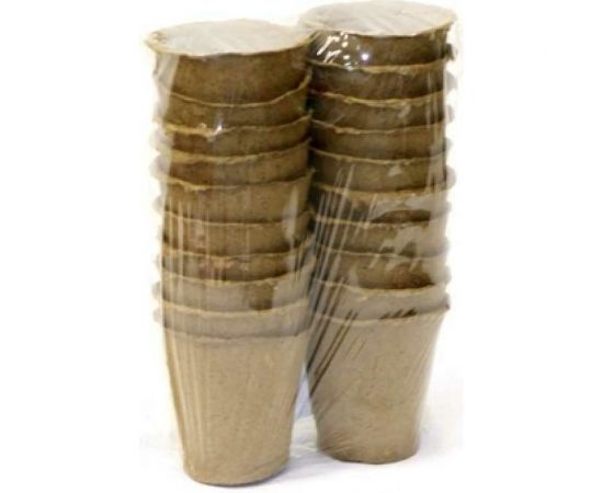 Набор торфяных горшочков ЛЕТО диам. 110 мм, высота 100 мм, 20 шт. 21911 – изображение 3