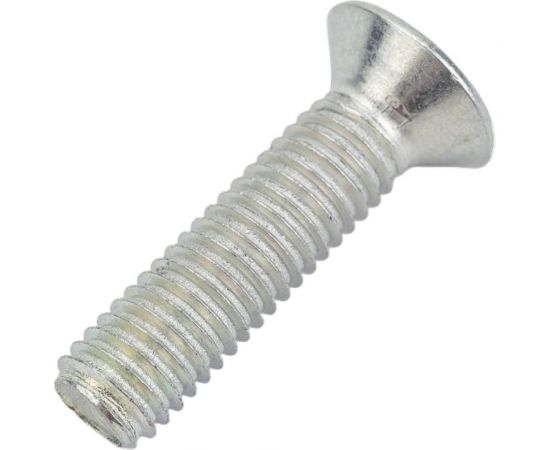 Винт с потайной головкой Невский Крепеж DIN 965 оцинк., М5x20 + гайка + шайба, 12 шт. 814062 – изображение 4