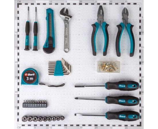 Набор ручного инструмента BORT BTK-37 93722388 – изображение 3