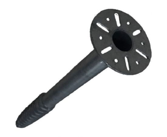 Винтовая многовитковая свая с фланцем СВАЙБЕР 160 мм, покрытие стандарт (грунт ГФ-21) SVF76x1500x3.0, PS – изображение 3