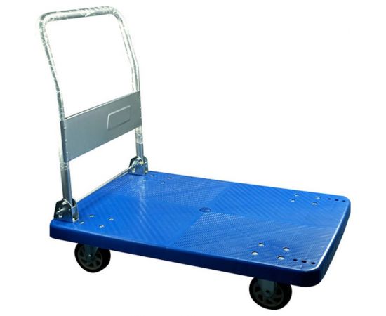Платформенная тележка со складной ручкой А5 PHC400 нагрузка 400 кг, площадка 600x900 мм 1006387 – изображение 3