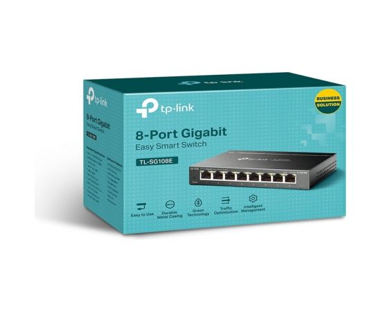 8-портовый коммутатор TP-Link unmanaged pro гигабитный TL-SG108E – изображение 2