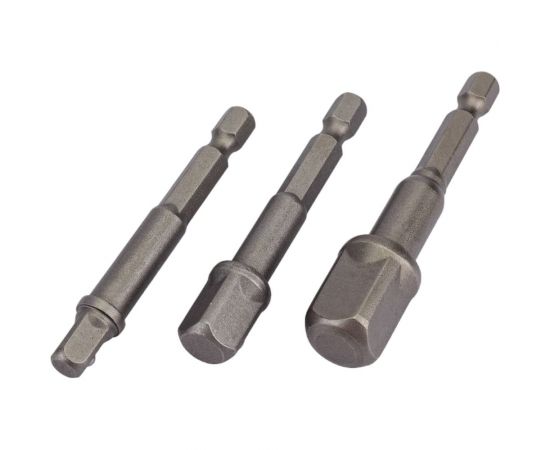 Набор адаптеров 3 шт 1/4"", 3/8"", 1/2"" YATO YT-04685 – изображение 7