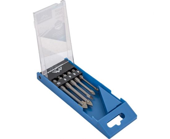 Набор сверл по стеклу 5 шт vertextools 0088-5 – изображение 9