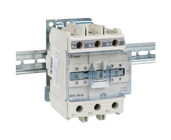 Магнитный пускатель EKF КМЭ 80А катушка управления 220В АС малогабаритный 1NO 1NC 7105686 ctr-s-80-220 – изображение 12