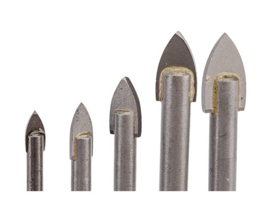 Набор сверл по стеклу 5 шт vertextools 0088-5 – изображение 10