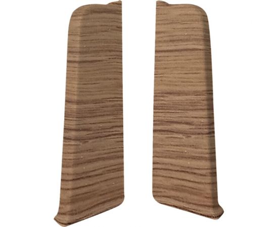 Заглушка для плинтуса Волшебная палочка Home ПВХ, 70 мм, в упаковке пара, 2 шт., 7019 УТ000075226 