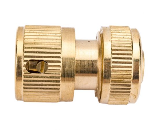 Коннектор SM-HQC0404 1/2" с аквастопом латунный ST SanTrade 0142 