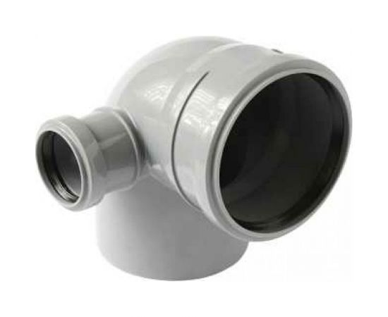 Универсальный отвод VALFEX 110/50x45, левый, внутренняя канализация 23111150 