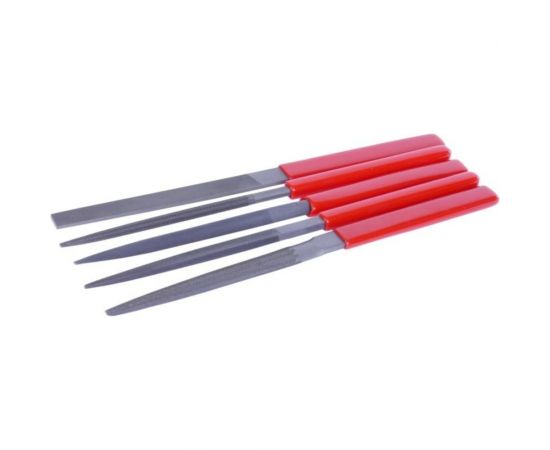 Набор разнопрофильных надфилей 215 мм (5 предметов) JTC 5636 