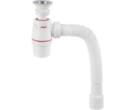 Сифон WIRQUINNEO с выпуском 1 1/4х40 мм и гофротрубой, L 800 мм., 40х40/50 мм 30987065 