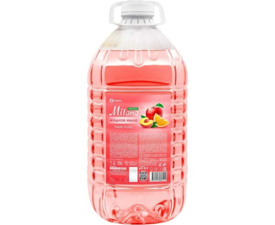 Жидкое мыло Grass Milana эконом Fresh Fruits, ПЭТ 5 кг 125806 