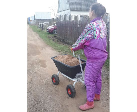 Четырехколесная откидная тележка SADOVODCART Mini SAD44105 – изображение 5