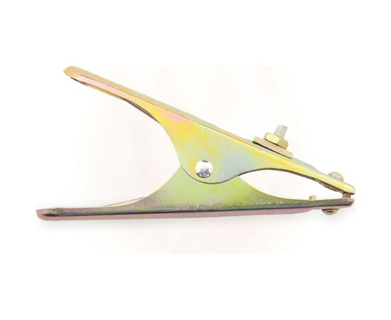 Клемма заземления KY1056 500 aмпер, губки-латунь, коса (пластина) энаргит KY1056-500A – изображение 2