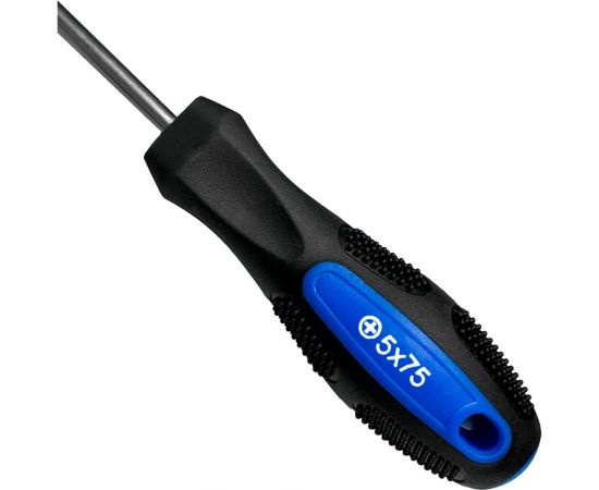 Крестовая отвертка vertextools PH1, 5x75 0050-5-75 – изображение 4