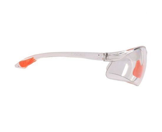 Защитные очки Patriot PPG-7 открытые, прозрачные, оранжевая окантовка 880124397 – изображение 2