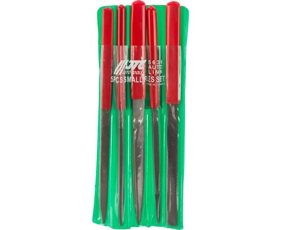 Набор разнопрофильных надфилей 215 мм (5 предметов) JTC 5636 – изображение 5