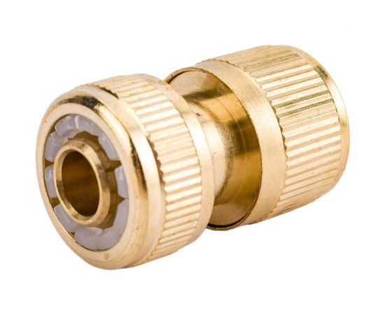 Коннектор SM-HQC0404 1/2" с аквастопом латунный ST SanTrade 0142 – изображение 2