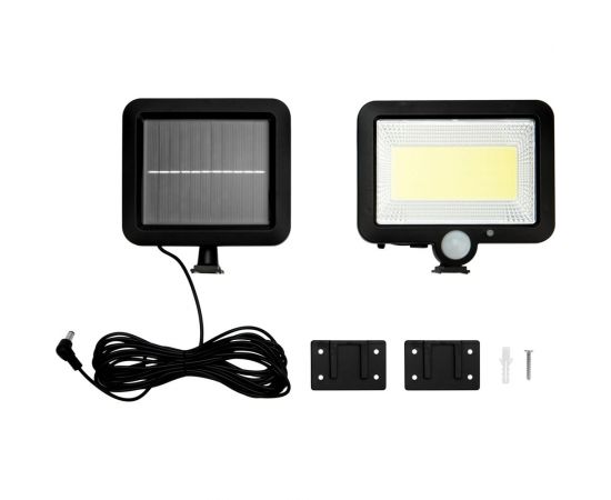 Прожектор Lamper NEW AGE LED COB 15 Вт 6500 K IP65, солнечная панель, датчики движения 602-1002 