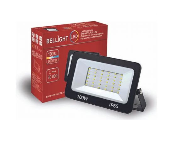 Прожектор BELLIGHT BL-LFL-2-100 slim/СДО 2-100 slim, 6500К 8000Lm 220В 22100650 