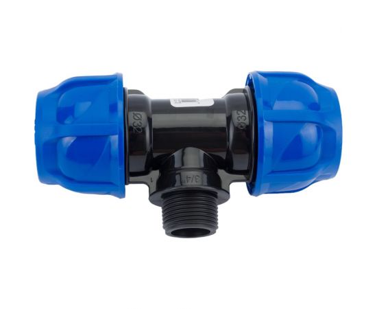 Тройник наружная резьба CN-TB ПНД 32х3/4"х32 TEBO 017031314 