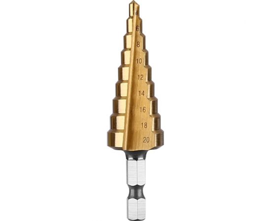 Сверло ступенчатое DH23 4-20 мм DEKO 065-0691 