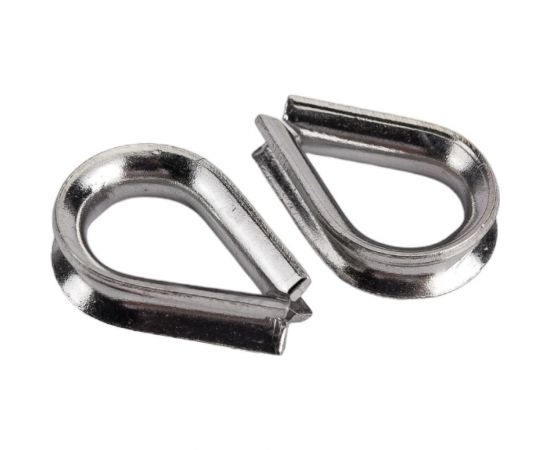 Коуш ЕВРОПАРТНЕР din 6899, d2 мм, нержав. сталь, 2 шт. G1 0003 