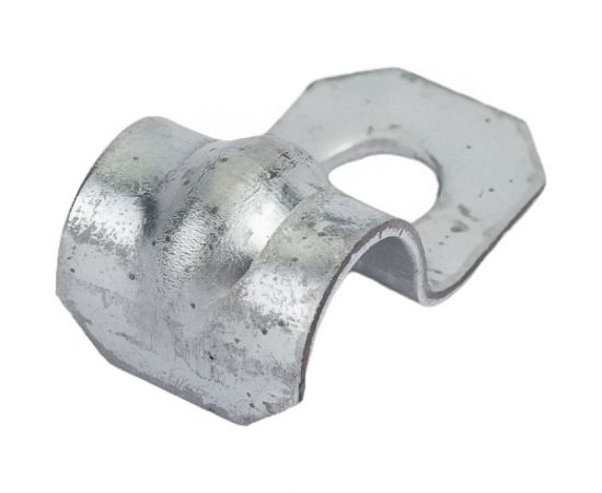 Металлическая однолапковая скоба EKF d8-9 мм, 100 шт. PROxima sm-1-8-9 