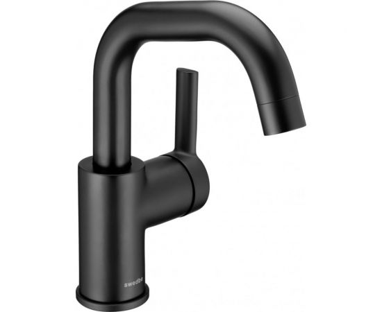Смеситель для раковины Swedbe 1011B Diana высокий, однорычажный, черный матовый 1011B, EAN 7350078204699 