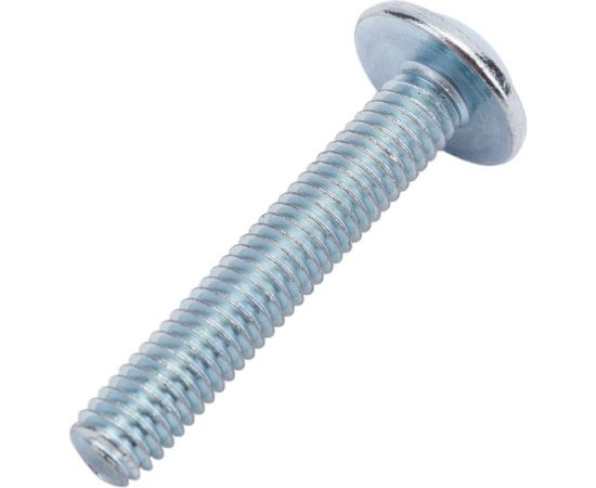 Винт с полукруглой головкой Невский Крепеж DIN 967, оцинк. M6x35 1 кг 830516 