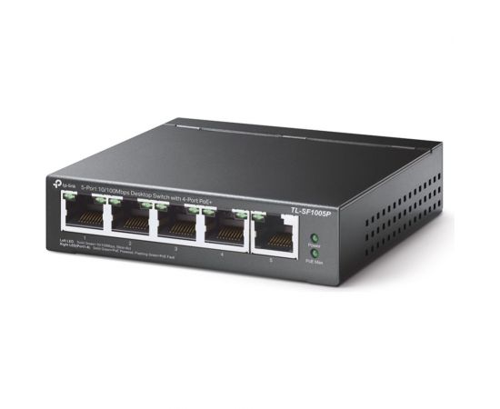 5-портовый настольный коммутатор TP-Link TL-SF1005P – изображение 3