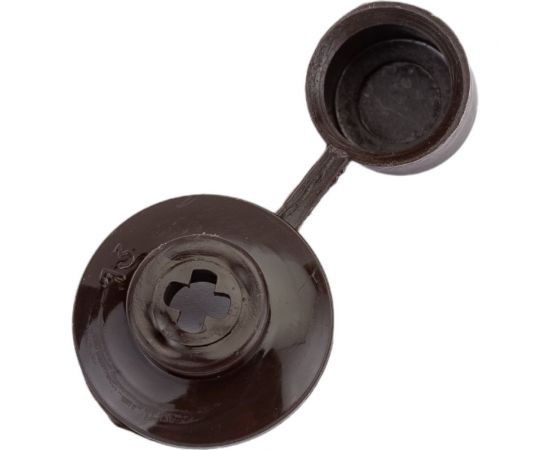 Шляпка для шиферного гвоздя Невский Крепеж коричневая, 50 шт. 819230 – изображение 2