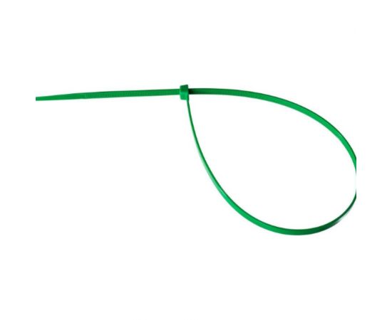 Нейлоновый хомут Зубр МАСТЕР зеленый 3,6 мм x 300 мм, 100 шт 309060-36-300 – изображение 4