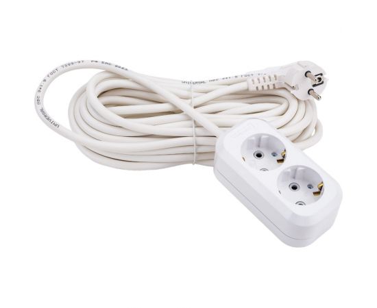 Удлинитель UNIVersal е-302а пвс 3/1,5 2гн. с заземлением, длина 10м (еврослот) 1721 – изображение 5