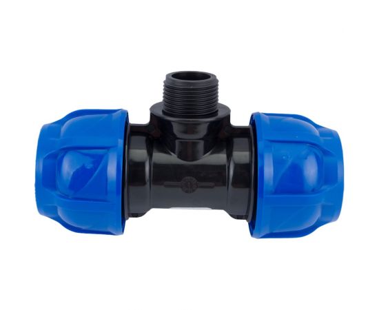 Тройник наружная резьба CN-TB ПНД 32х3/4"х32 TEBO 017031314 – изображение 4