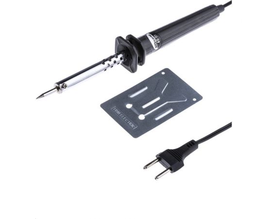 Электрический паяльник TDM ПЭ-40 с жалом типа ""конус"", в комплекте подставка, 40 Вт, ""Гранит"" SQ1025-0201 – изображение 4