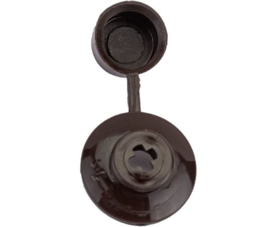 Шляпка для шиферного гвоздя Невский Крепеж коричневая, 50 шт. 819230 – изображение 4