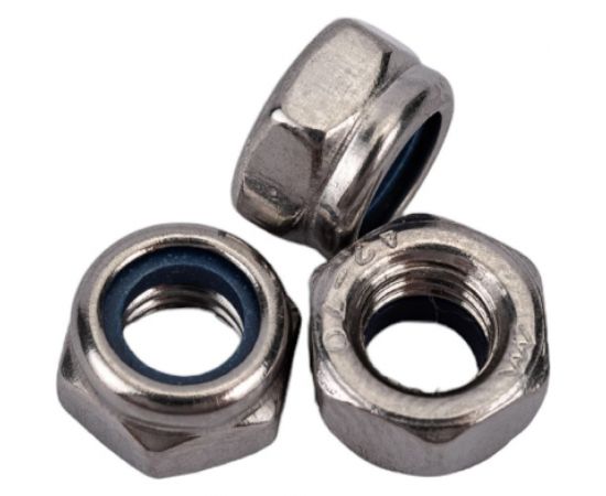 Гайка DINFIX Дин 985, нерж. А2, м5, 50 шт. 00-00002802 – изображение 3