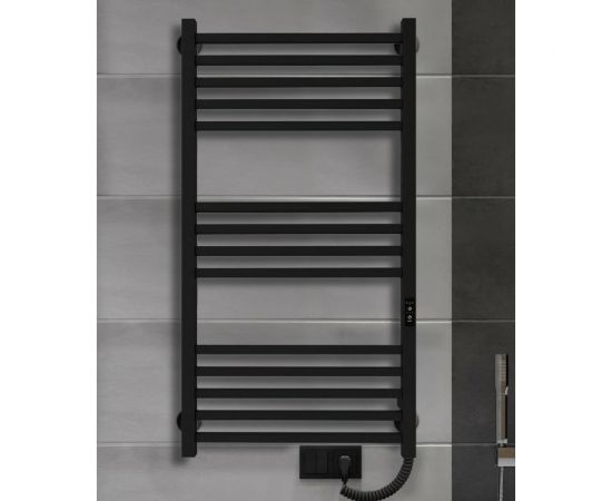 Полотенцесушитель INDIGO Attic electro 100/50 таймер, скрытый монтаж, универсальное подключение R/L LСLATCE100-50BRRt – изображение 2