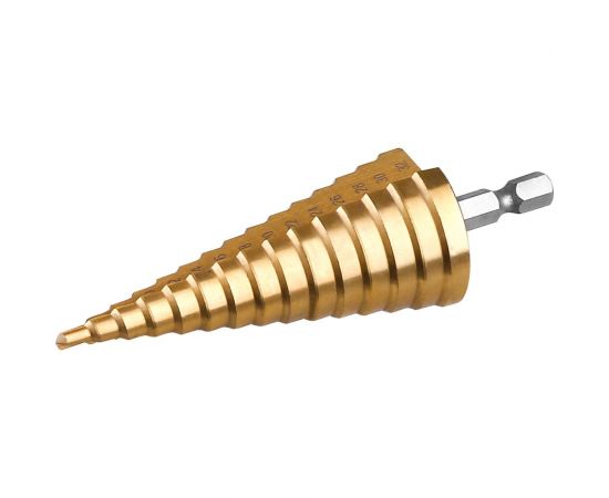 Сверло ступенчатое DH24, 4-32 мм DEKO 065-0692 – изображение 5