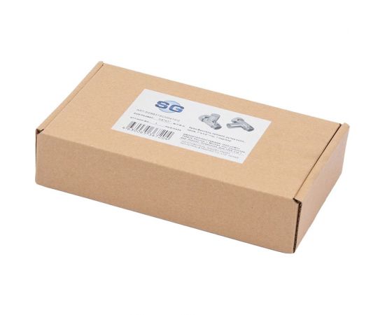 Прямой кран-вентиль SG ручка колпачок, хром, 1х3/4 г/ш, 2 шт 8831SCH0510/2 – изображение 3