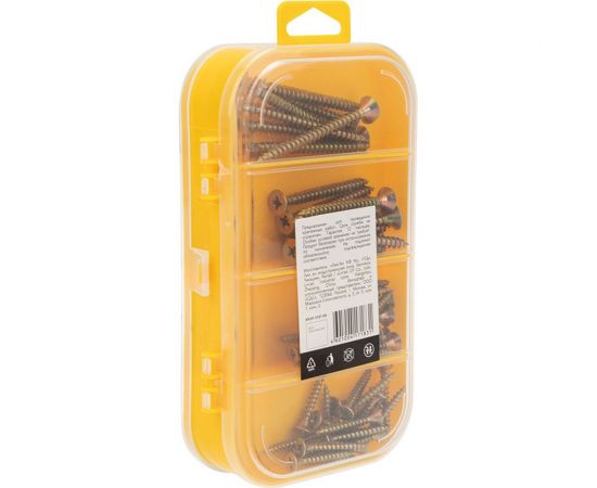 Набор саморезов для ДСП kranz 255 шт. KR-01-3101-05 – изображение 7