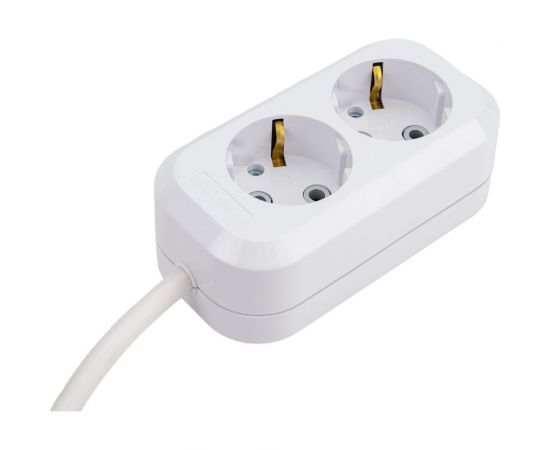 Удлинитель UNIVersal е-302а пвс 3/1,5 2гн. с заземлением, длина 10м (еврослот) 1721 – изображение 2