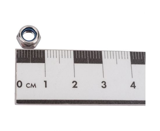 Гайка DINFIX Дин 985, нерж. А2, м5, 50 шт. 00-00002802 – изображение 2