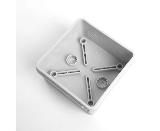 Разветвительная 2х компонентная коробка STEKKER EBX40-38-67 100х100х50мм, 8 вводов, IP67, 49198 – изображение 4