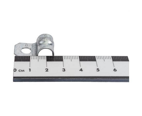 Металлическая однолапковая скоба EKF d8-9 мм, 100 шт. PROxima sm-1-8-9 – изображение 3