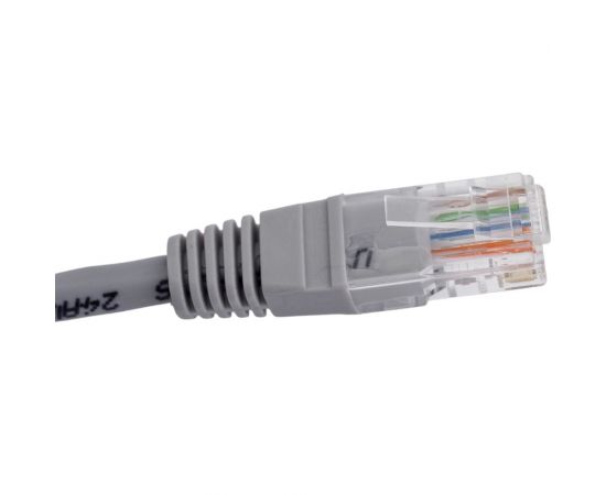 Патч-корд Pro Legend UTP категории 5E RJ-45 вилка - RJ-45 вилка, серый, 2 м. PL1221 – изображение 3